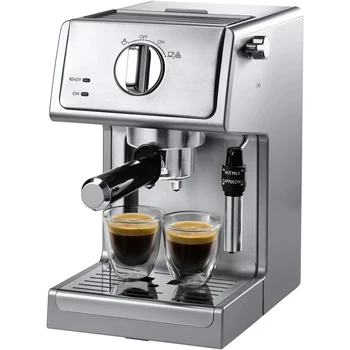 Ayarlanabilir Gelişmiş Kapuçino Sistemli 15 Espresso ve Kapuçino