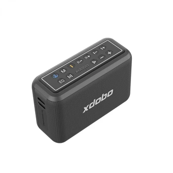 KTV için Açık Son X8 PRO kablosuz karaoke hoparlörü Küçük Stereo bluetooth Hoparlör iki Kablosuz Mikrofon İle