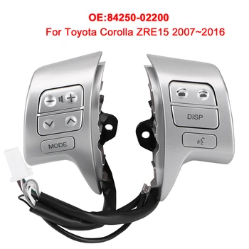 Oto Yedek Toyota Corolla İçin ZRE15 2007 ~2016 Bluetooth direksiyon Kontrolü Ses Anahtarı 84250-02200 Araba Aksesuarları