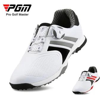 PGM golf ayakkabıları Yaz erkek Çift Su Geçirmez spor ayakkabı Sivri kaymaz spor ayakkabı Erkek Kolları Toka golf ayakkabıları XZ118