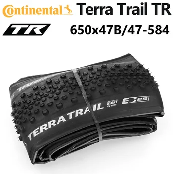 Continental Terra Trail TLR 47-584 E - 25 Katlanır Kattığı lastik Cyclocross 650B Çakıl bisiklet Tubeless Hazır lastik 27. 5x1. 75in