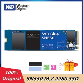 Batı Dijital WD Mavi SN550 2 TB 1 TB 500 GB 250 GB M. 2 2280 SSD Gen3 x4 PCIe 8 gb/s 3D NAND 2400 mb/s'ye kadar Dahili SSD