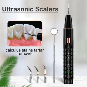 Diş Ultra sonic Ölçekleyiciler Diş Beyazlatma Temizleme Araçları Tartar Leke Plak Temizleyici Diş Calculus Remover Sonic Kazıyıcı