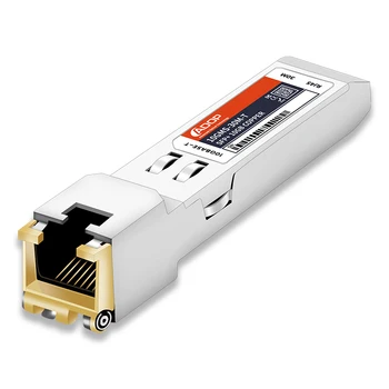 ADOP sfp'den rj45'e Bakır Modül-1.25 G SFP-T, Cisco GLC-T/SFP-GE-T için 100 metreye kadar 1000BASE-T Mini GBIC Gigabit Alıcı-verici