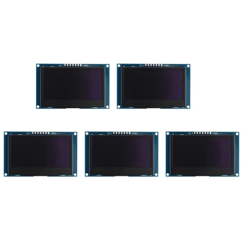 5 Adet 2.42 İnç 12864 128X64 OLED Ekran Modülü IIC I2C SPI Seri LCD Ekran C51 STM32 SSD1309 (Beyaz Yazı Tipi)