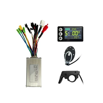 Elektrikli Scooter Lityum Pil Modifiye LCD-S866 Renkli Ekran Enstrüman 17A Denetleyici güç yükseltici Gaz Seti Parçaları