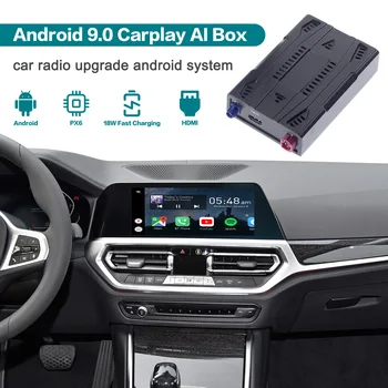 128G Audi A8L Q2 Q5L Q7 Q8 R8 TT Carplay Aı Kutusu Radyo Yükseltme Akıllı Android Araba Multimedya Oynatıcı TV Kutusu Apple Carplay için