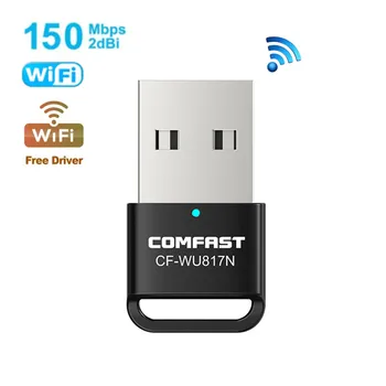 Mini USB wifi adaptörü Anten Wi-fi 150 M kablosuz ağ Kartı Ethernet Wi fi Alıcısı Dongle Ücretsiz Sürücü adaptador wifi kartı