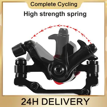 Bisiklet Ön Arka disk fren MTB Yol Bisikleti Bisiklet F160 / R140 Mekanik Kaliper Açık Bisiklet Alüminyum Alaşımlı Fren Kaliper
