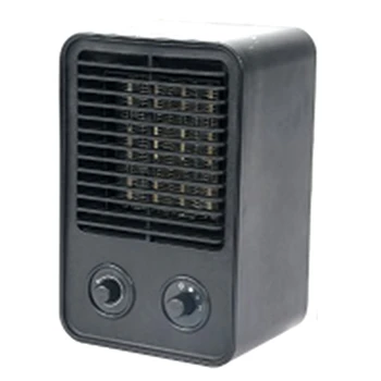 1500W Mini elektrikli ısıtıcı PTC seramik ısıtma sıcak Üfleyici taşınabilir masaüstü vantilatör ısıtıcı Gürültü Azaltma AB Tak