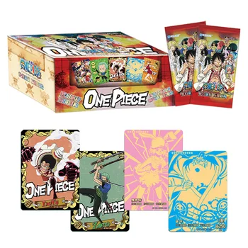 Yeni Tek Parça Kartları Kek Ada Serisi Anime Figürleri Bronzlaşmaya Baraj Flash Kartlar Luffy Koleksiyon Kartları Oyuncak Çocuklar için Hediyeler