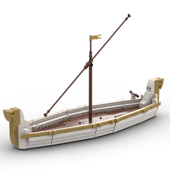 Yetkili MOC-98941 Seti 395 ADET DIY Montaj Oyuncaklar Yapı Taşları Ortaçağ Ticari Gemi Model Seti Tarafından Tasarlanan Brick_boss_pdf