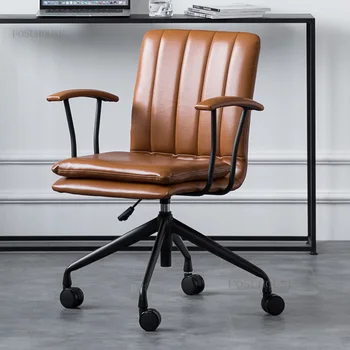 Modern İskandinav Rahatlatıcı büro sandalyeleri Arkalığı Koltuk Basit Kaldırma Döner ofis koltuğu Yaratıcı Oyun Sillon Oficina Mobilya