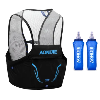 AONIJIE Açık erkekler ve kadınlar hafif sırt çantası koşu atleti naylon çanta sürme maraton taşınabilir ultralight yürüyüş 2.5 L