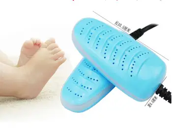 220 V 14 W Avrupa Güzel Elektrikli Ayakkabı Kurutucu bebek çocuk ayakkabı ısıtma cihazı ile purle lambası ıslak yağmurlu gün
