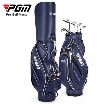 PGM Golf Çantası Standı Erkekler için PU Su Geçirmez Golf Personel Spor Çantası Tutar 13 Kulüpleri Deri Malzemeleri QB108 yeni