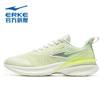 Hongxıng Erke erkek koşu ayakkabısı 2023 Yaz Yeni Hafif ve Dayanıklı Ayakkabı Şok Emici ve Ribaund koşu ayakkabısı