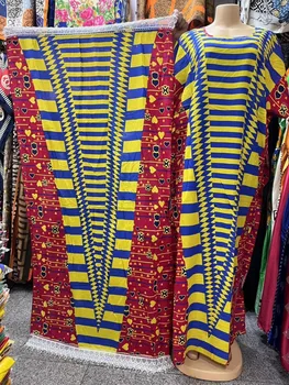 Kadınlar için afrika Baskı Elbiseler Artı Boyutu Dashiki Boubou Afrika Giysi Abaya Dubai Müslüman Elbise Robe Africaine Femme Elbise