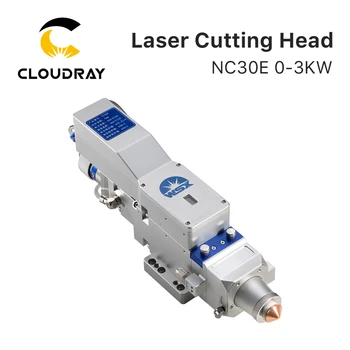 Cloudray WSX 0 - 3KW NC30E Fiber Lazer kesme başlığı Otomatik Odaklama Yüksek Güç QBH 3000W Metal Kesme için