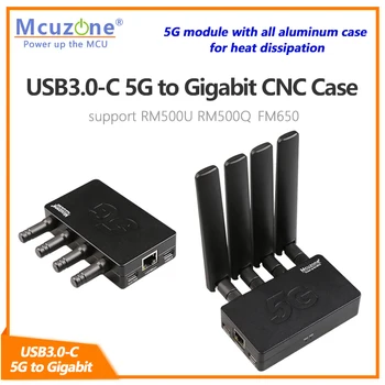 USB3. 0-C 5G Gigabit Ethernet CNC Durumda, sürücü ücretsiz, tak ve çalıştır, X86, R5S, RM500U RM500Q FM650, Ubuntu, Mac OS