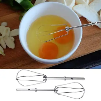 El mikseri Ekleri Taşınabilir Paslanmaz çelik Yumurta Çırpıcı Mikser Aracı Dayanıklı El Yumurta Krem yiyecek mikseri Mutfak Aksesuarları