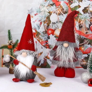 Noel Gnome Meçhul Bebek Merry Christmas Süslemeleri Ev İçin Asılı Süslemeleri Noel Baba Bebek Yeni Yıl 2023