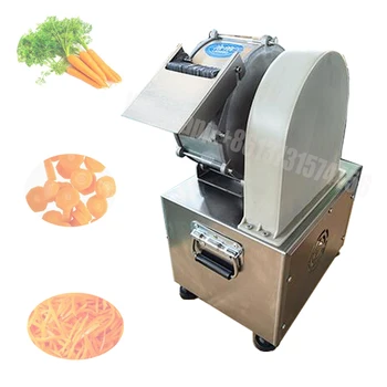 Çok fonksiyonlu Otomatik sebze kesme makinesi Elektrikli Gıda Parçalayıcı Biber Patates Rende Dilimleme Makinesi