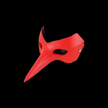 Yarım Yüz Maskesi Rol Oynayan Maske Kuş Ağız Veba Doktor Maskesi Cadılar Bayramı Makyaj Topu Parti Maskesi Reçine