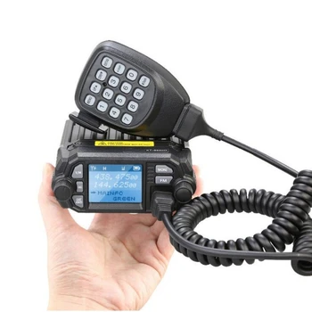 Sıcak Satış QYT KT-8900D Mini 25 W Dual Band Mobil Radyo Walkie Talkie için Araba