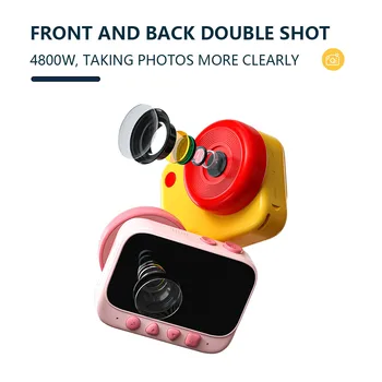 Dijital kamera şarj edilebilir Video kaydedici fotoğraf oyuncaklar kamera oyuncak