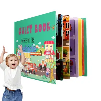 Meşgul Kitap Çocuklar İçin Meşgul Eğitim Kitabı Erken Öğrenme Hafif Montessori Kitapları Geliştirmek İçin İnce Motor Becerileri Okul Öncesi
