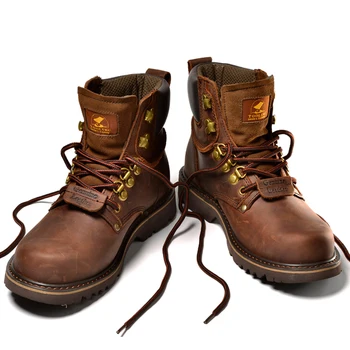 Açık Erkekler yürüyüş ayakkabıları Su Geçirmez taktik ayakkabı Deri Avcılık Çizmeler Çöl Kamp Sneakers Ayak Bileği Kadın Trekking Ayakkabı