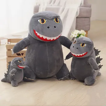Godzilla Bandai peluş oyuncaklar Dolması Anime Bebek Kral Canavar Gojira Koleksiyonu Noel Oyuncaklar Eylem Figma Dolması Juguetes