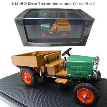 Nadir 1: 43 1945 Retro Traktör Tarım Araç Modeli Alaşım Koleksiyonu Modeli