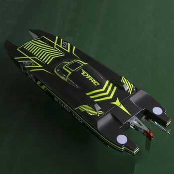 1300mm Uzaktan Kumanda Tekne X55 Kunlun Yüksek Sürüm Elektrikli Uzaktan Kumanda Tekne Yarışı Fiberglas Gövde Karışımlı Süper Hızlı