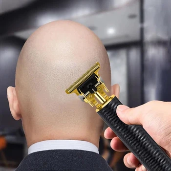 2023 Saç Düzeltici Elektrikli saç makasları Tıraş Makinesi Sakal Düzeltici Profesyonel Erkek Saç Kesme T Tarzı Makinesi Şarj Edilebilir Berber