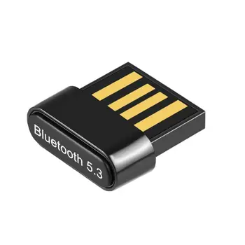 bluetooth 5.3 Dongle Adaptörü USB bluetooth Adaptörü PC Laptop için kablosuz hoparlör Ses Alıcısı USB Verici