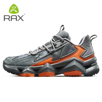 Rax Erkekler Su Geçirmez yürüyüş ayakkabıları Nefes yürüyüş botları Açık Trekking Spor Ayakkabı Taktik Ayakkabı