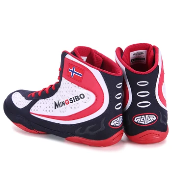 Yeni güreş ayakkabısı Erkekler Büyük Boy 36-46 Rahat boks ayakkabıları Hafif Uçan Footwears Boks Sneakers