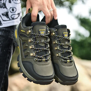 Yeni yürüyüş ayakkabıları Botları Erkekler Açık Trekking Turizm Botları Kadın Kamp Ayakkabıları Dağ Tırmanışı Spor Ayakkabı Unisex
