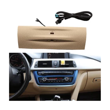 Karbon Fiber Araba Atmosfer Lambası 9 Renk Dashboard Kapak için 3 / GT / 4 Serisi F30 F32 F34 F36 2012-2019