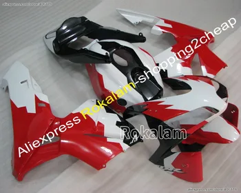 Motosiklet 03 04 CBR 600RR Honda CBR600RR 2003 2004 F5 Motosiklet Beyaz Kırmızı Fairings (Enjeksiyon Kalıplama)