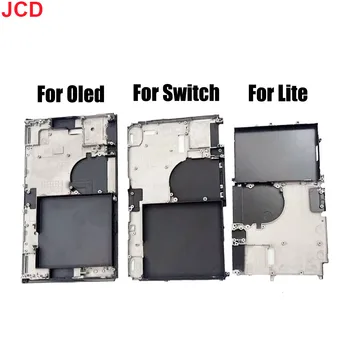 JCD 1 adet İçin Orijinal Yeni Anahtarı Oled NS Lite Oyun Konsolu Ön Çerçeve Orta Metal Kapak Yedek parça