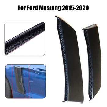1 Çift 48x15. 5 CM Araba Arka Çamurluk Yan Scoop Hava Firar Çıkışı Trim Ford Mustang 2015 - 2020 İçin Araba Dekorasyon Trim