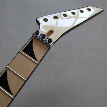 Yüksek kaliteli Akçaağaç Jackson 24 Fret 25.5 inç Gitar Boyun Akçaağaç klavye Kakma