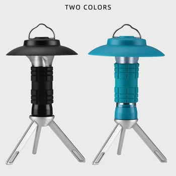 3 İN 1 kamp asılı Vintage lamba ışıkları USB şarj edilebilir led lamba kamp Balıkçılık fener katlanabilir Mini El feneri mıknatıs ile