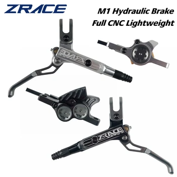 ZRACE M1 X2 / X4 MTB Bisiklet Hidrolik Fren, Tam CNC Hafif, MTB Yağ Basınç disk fren Seti, ön ve Arka MTB Fren