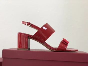 Kadın Ayakkabı Giulia Sandalet Yay Slingback 5.5 cm Tıknaz Yüksek Topuklu Sandalet Marka Oeing 8882304272223