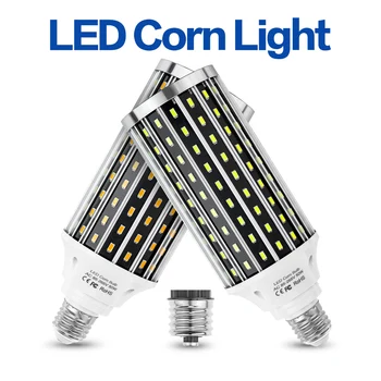 LED ışık E27 LED lamba ampulü 220V E39 LED Ampul 50W Ampul 110V Yüksek Lümen Lamba Atölye Depo Fabrika Aydınlatma 5730SMD