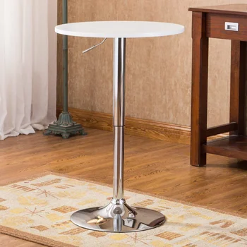 Roundhill Mobilya Ayarlanabilir Yükseklik bar masası bar masası ev bar mobilyaları için mesa yüksek bar masası